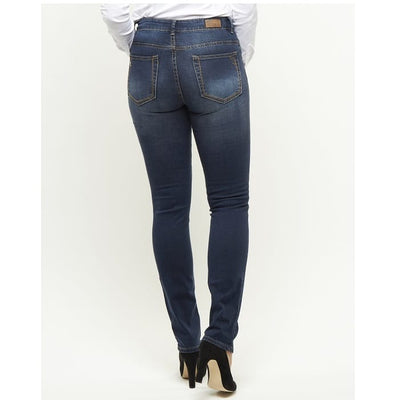 Stretch Jeans Rose Sand Blasted Dark Blue Slim Fit  S17 (247 jeans)