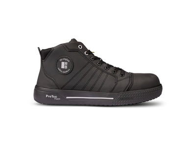 Redbrick - Beater High S3S Veiligheidsschoen – Hoge Werksneaker Metaalvrij