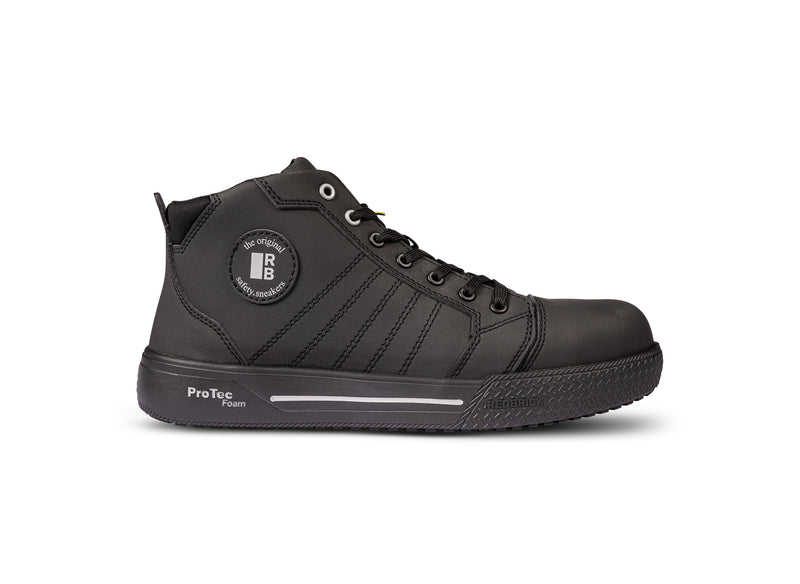 Redbrick - Beater High S3S Veiligheidsschoen – Hoge Werksneaker Metaalvrij