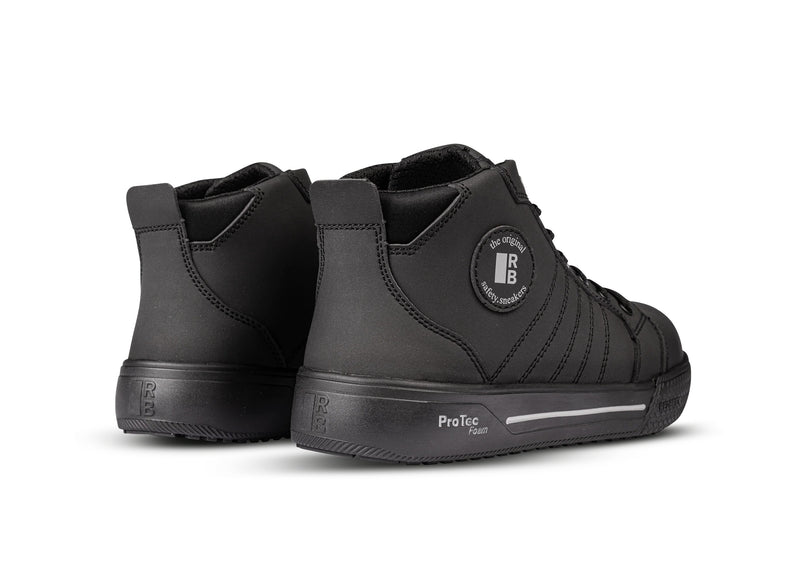 Redbrick - Beater High S3S Veiligheidsschoen – Hoge Werksneaker Metaalvrij