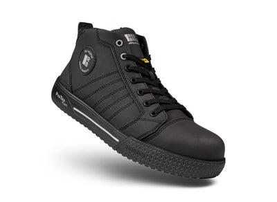 Redbrick - Beater High S3S Veiligheidsschoen – Hoge Werksneaker Metaalvrij