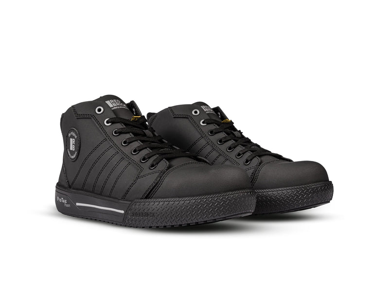 Redbrick - Beater High S3S Veiligheidsschoen – Hoge Werksneaker Metaalvrij