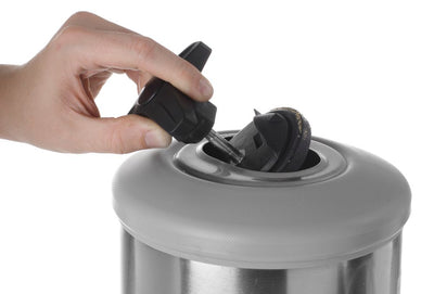 HENDI -  Waterontharder, filtercapaciteit (20°dH/30°dH/40°dH) 2520/1680/1260, 12L, ⌀185x(H)500mm