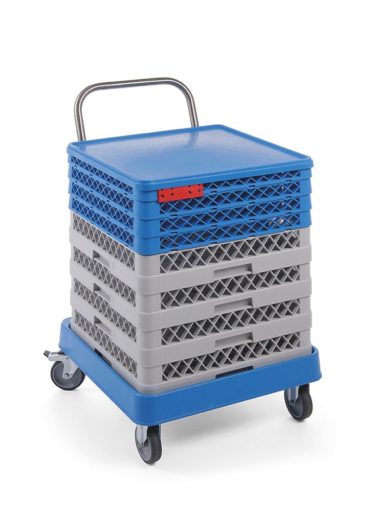 HENDI -  Trolley voor vaatwaskorven met handvat - 575x545x(H)920mm
