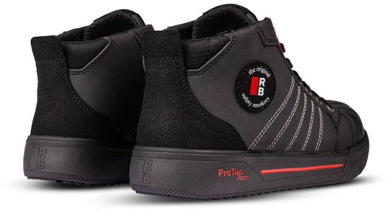 Redbrick - Champ High S3S Veiligheidsschoen – Hoge Werksneaker Metaalvrij