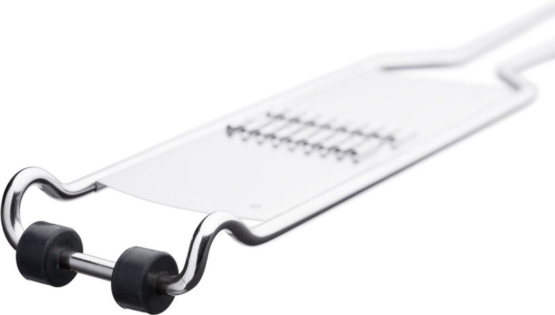 Triangle Grater with Handle - Collection Tray - Grater Julienne - Stainless Steel - Length 32 cm