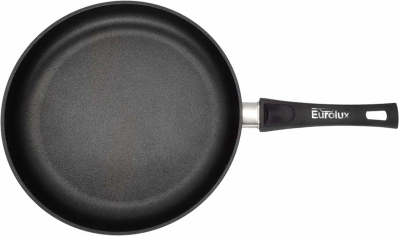 Eurolux Squeezed Frying Pan with Removable Handle - Ø 20 to 32 cm - Aluminum - Suitable for all heat sources