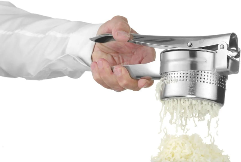 Hendi Hendi Aardappelpers - Roestvast staal - Luchtige puree zonder klontjes - Verwijderbare zeef - Vaatwasser bestendig