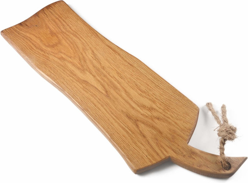 Twents Hout Eiken Tapasplank - 57x18 cm - Handgemaakt, Voedselveilig & Duurzaam