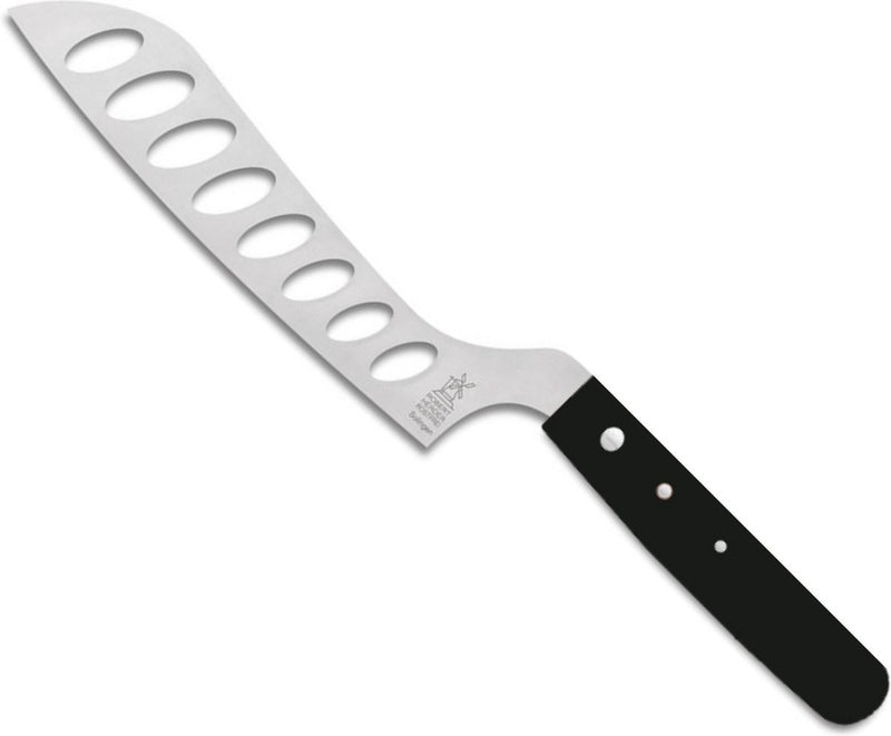 Robert Herder POM Cheese knife with holes - Stainless steel - 16 cm - Black