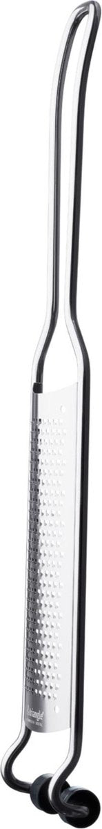 Triangle Grater with Handle - Collection Tray - Very Fine Grater - Stainless Steel - Length 32 cm