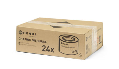Hendi - Chafing dish fuel paste can NL DE FR EN