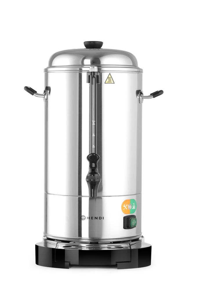 HENDI -  Percolator dubbelwandig, 6L, 230V/1500W, 316x350x(H)480mm