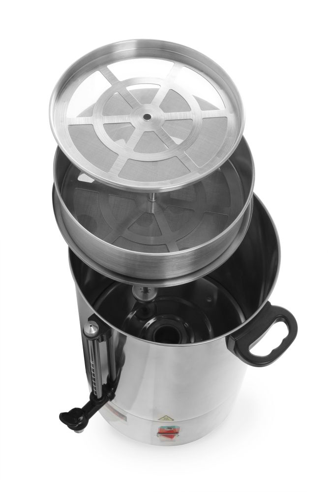 HENDI -  Percolator dubbelwandig, 6L, 230V/1500W, 316x350x(H)480mm