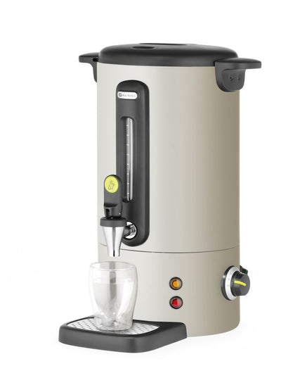 HENDI -  Warme dranken ketel – Design by Bronwasser, designed by Robert Bronwasser, 9L, Lichtgrijs, 220-240V/950W, 307x330x(H)450mm