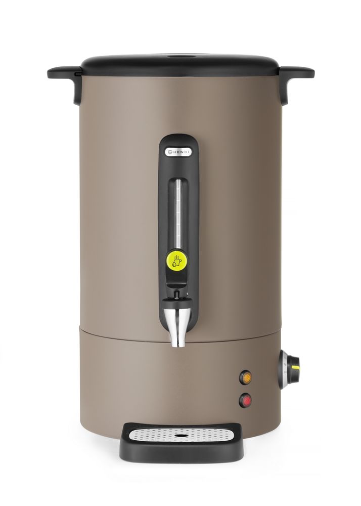 HENDI -  Warme dranken ketel – Design by Bronwasser, designed by Robert Bronwasser, 16L, Taupe, 220-240V/1650W, 357x380x(H)502mm