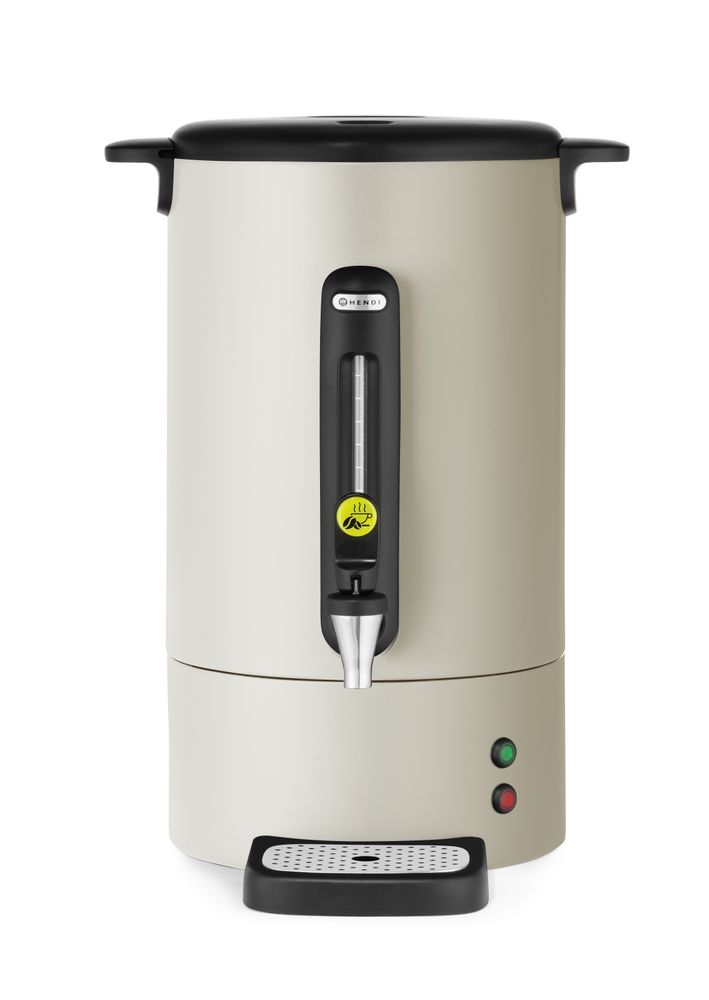 HENDI -  Percolator – Design by Bronwasser , designed by Robert Bronwasser, 14L, Lichtgrijs, 220-240V/1750W, 357x380x(H)502mm
