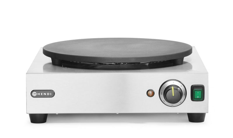 HENDI -  Crêpe bakplaat, 230V/3000W, 458x520x(H)165mm