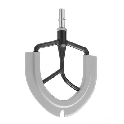 Hendi Planeermenger Blackbolt PRO Zwart 7L - Incl. RVS Garde, Spatel en Kneedhaak - Keukenmachine - 11 Snelheden - 800W