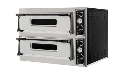 HENDI -  Pizza-oven BASIC XXL 66, 2 kamers, 400V/18000W, 1365x968x(H)745mm