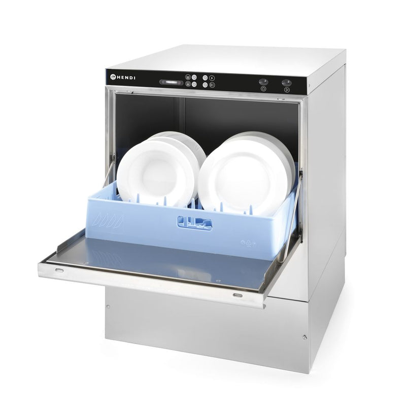 Hendi - Dishwasher 50x50 - Electromechanical Control - Vaatwasser 50x50 - Elektronische bediening - 400V/6600W - 570x600x(H)830mm - Meerdere varianten