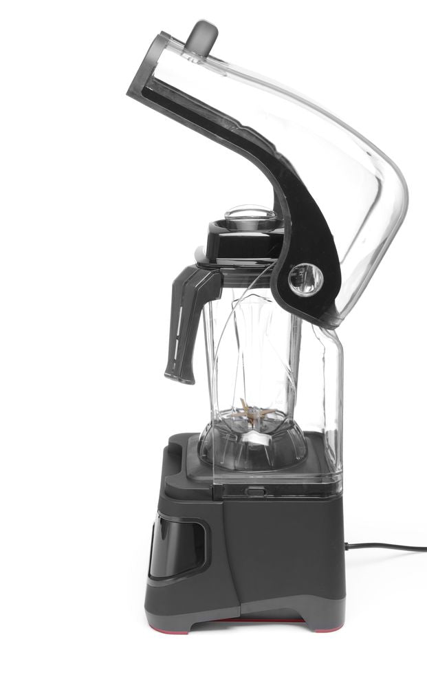 HENDI -  Bar Blender digitaal met geluiddempende kap en BPA-vrije kan, 230V/1680W, 250x300x(H)546mm