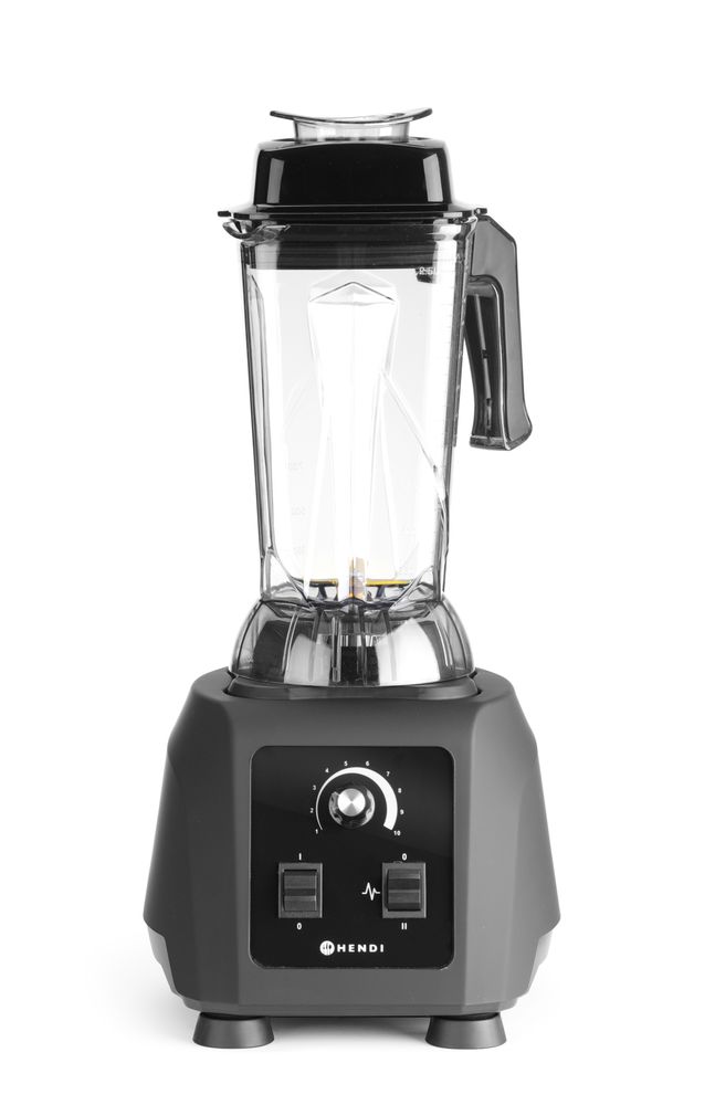 HENDI -  Bar blender, 2,5L, Zwart, 220-240V/1680W, 320x250x(H)532mm