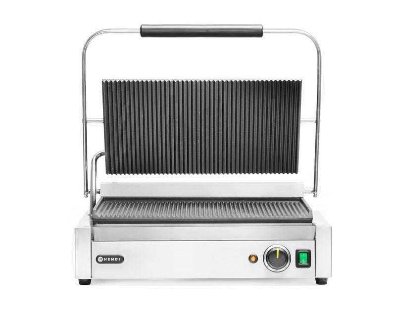 HENDI -  Contactgrill Panini XL, 230V/2700W, 548x464x(H)231mm