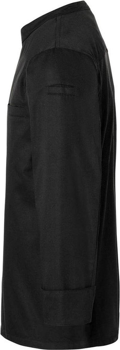 Karlowsky® PURE - Chef's Jacket - Short-Sleeve Throw-Over - Black