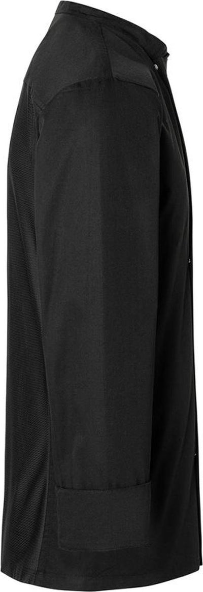 Karlowsky® PURE - Chef's Jacket - Short-Sleeve Throw-Over - Black