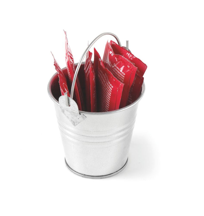 HENDI -  Emmers met handvat, ⌀70x(H)65mm