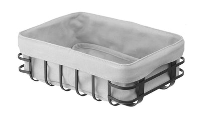 HENDI -  Broodmandje met zak, rechthoekig, 250x180x(H)85mm