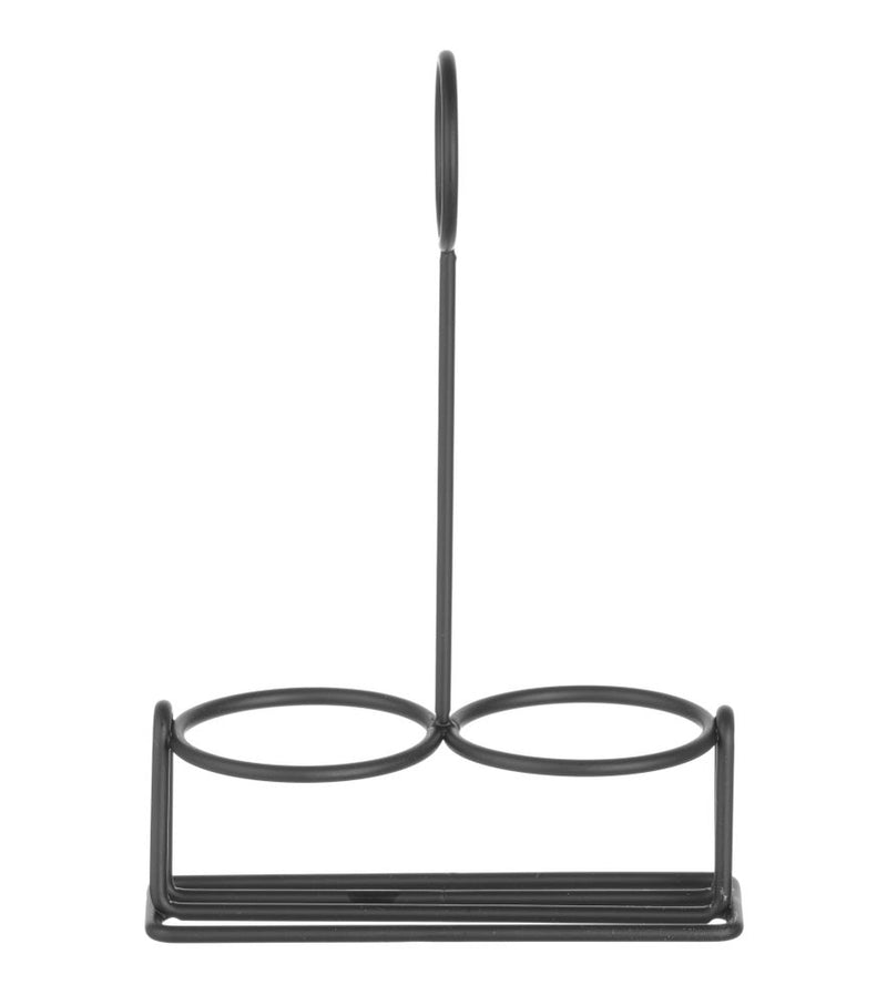 HENDI -  Menage rekje zwart, 135x65x(H)200mm