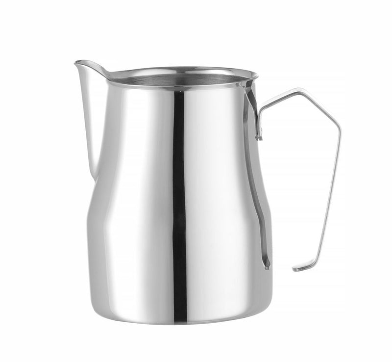 HENDI -  Melkkan met V-vormige schenktuit, 0,7L, ⌀84x(H)130mm