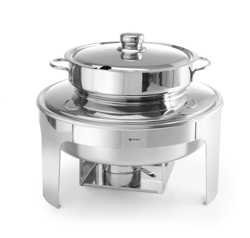 HENDI -  Soep chafing dish mirror finish, Profi Line, 10L, ⌀420x(H)380mm