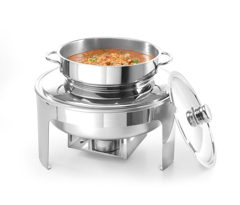 HENDI -  Soep chafing dish mirror finish, Profi Line, 10L, ⌀420x(H)380mm