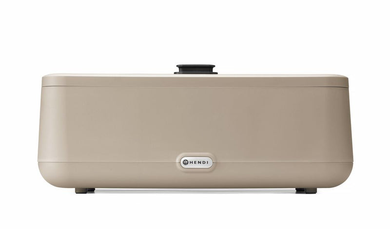 HENDI -  Chafing dish  UNIQ, designed by Robert Bronwasser, Beige, 220-240V/700W, 607x402x(H)245mm