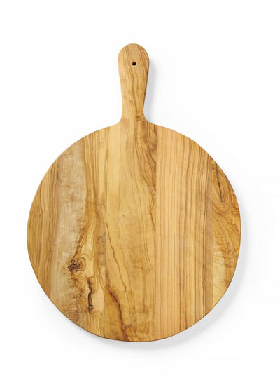 HENDI -  Serveerplank olijfhout, ⌀320x(H)19mm