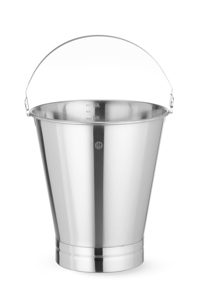 HENDI -  Emmer met versterkte voet Profi Line, Profi Line, 15L, ⌀305x(H)330mm