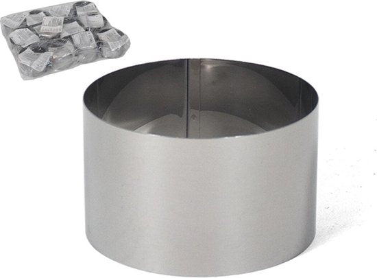 Cooking ring - Cutter - 10x6cm - Stainless steel