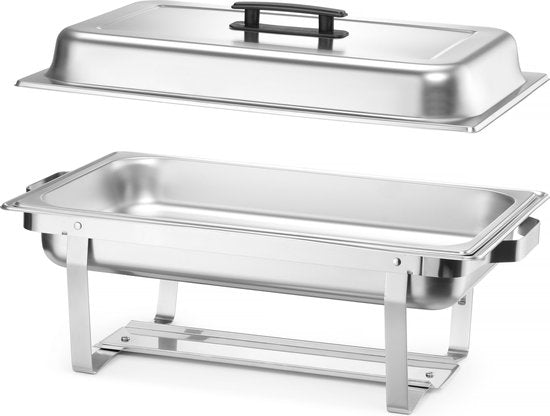 Hendi - Chafing Dish – Set van 4 HENDI GN 1/1 575x352x(H)296mm - 238837