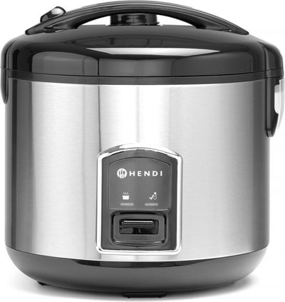 Hendi Rice Cooker with Steamer - 1.8 Liters - Max. 10 servings