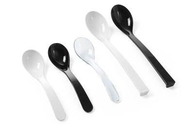 HENDI -  Saladelepel, 0,03L, Wit, 235x55mm