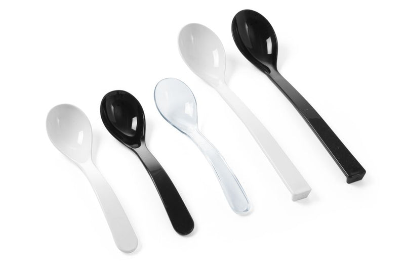 HENDI -  Saladelepel, 0,03L, Wit, 235x55mm