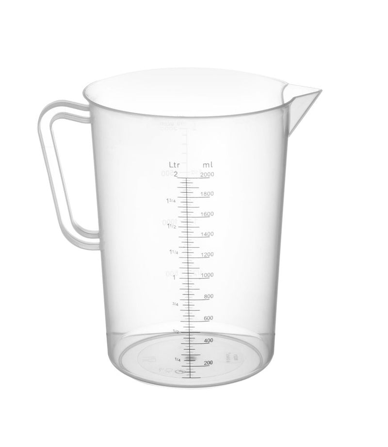 HENDI -  Maatbeker polypropyleen, 2L, ⌀140x(H)215mm