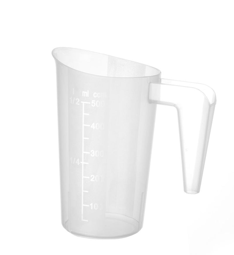 HENDI -  Maatbeker stapelbaar, 0,5L, ⌀95x(H)136mm