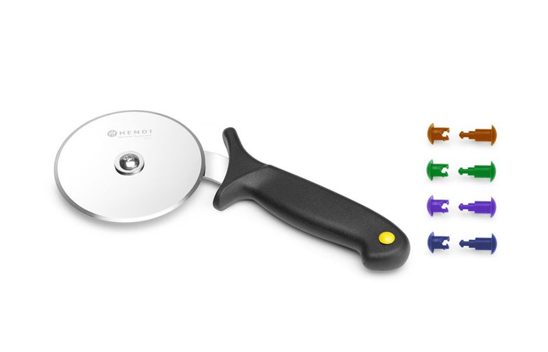 Hendi - Pizza Cutter, Pizzasnijder, Zwart, (L)230mm