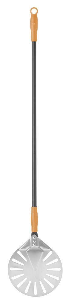 Hendi - Pizza Peel Round, Pizza schep rond, geperforeerd, 230x1200mm
