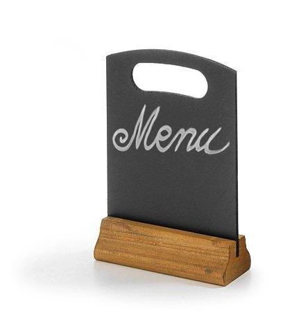 HENDI -  Tafel krijtbord - 2 st., 2 st., 150x50x(H)230mm