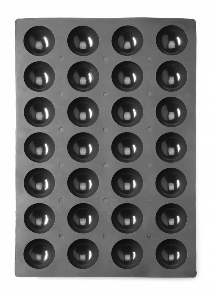 Hendi -  Siliconen bakvorm SEMI-SPHERE, 600x395x(H)35mm